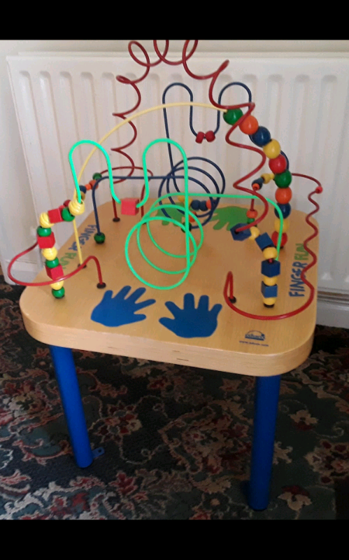 large bead maze table